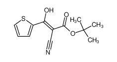 133550-26-2 (Z)-tert-butyl 2-cyano-3-hydroxy-3-(thiophen-2-yl)acrylate