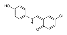 92596-90-2 4-chloro-6-[(4-hydroxyanilino)methylidene]cyclohexa-2,4-dien-1-one