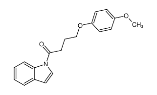 201486-52-4 1-Indol-1-yl-4-(4-methoxy-phenoxy)-butan-1-one