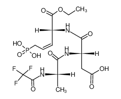 118430-53-8 structure, C16H23F3N3O10P