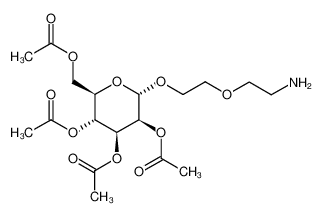 1117726-04-1 2-(2-aminoethoxy)ethyl O-2',3',4',6'-tetraacetyl-α-D-mannopyranoside