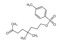 316378-01-5 5,5-dimethyl-8-p-toluenesulfonyloxyoctan-2-one