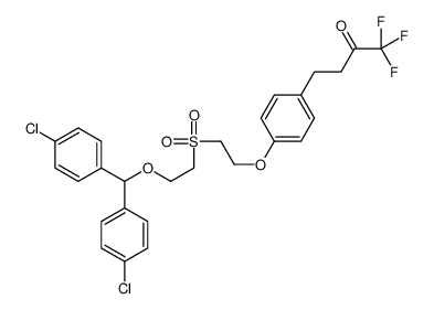 221914-85-8 structure, C27H25Cl2F3O5S