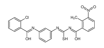 6599-92-4 structure, C22H17ClN4O4S