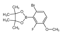 1070871-08-7 structure, C13H17BBrFO3