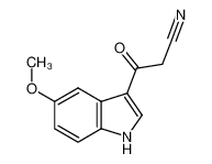 3-氰基乙酰基-5-甲氧基吲哚