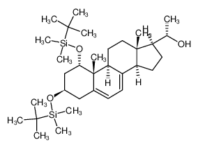 103909-74-6 spectrum, 1-[1,3-bis-(tert-butyldimethylsilanyloxy)-10,13-dimethyl-2,3,4,9,10,11,12,13,14,15,16,17-dodecahydro-1H-cyclopenta[a]phenanthren-17-yl]ethanol