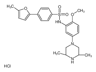 1012035-06-1 structure, C24H30ClN3O4S