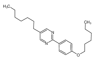 5-heptyl-2-(4-hexoxyphenyl)pyrimidine 57202-37-6