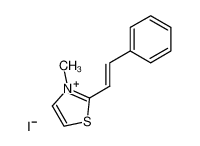 115755-15-2 (E)-3-methyl-2-styrylthiazol-3-ium iodide