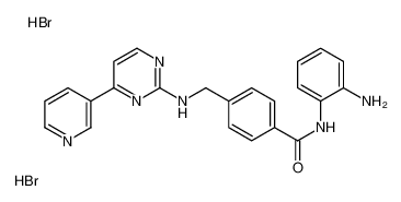 N-(2-aminophenyl)-4-[[(4-pyridin-3-ylpyrimidin-2-yl)amino]methyl]benzamide,dihydrobromide