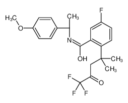 1198785-54-4 structure, C22H23F4NO3