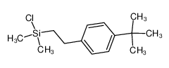 (p-tert-butylphenethyl)dimethylchlorosilane 93502-75-1