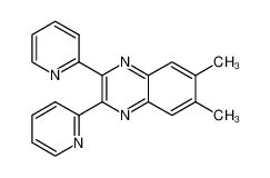 6,7-dimethyl-2,3-dipyridin-2-ylquinoxaline 6627-38-9