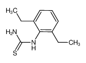 1-(2,6-Diethylphenyl)-2-thiourea 25343-30-0