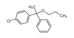 117932-40-8 1-Phenyl-1-(4-chlorphenyl)-1-n-propoxyethan