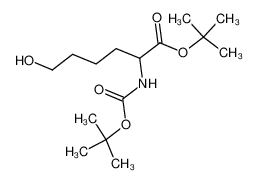 TERT-BUTYL 2-(TERT-BUTOXYCARBONYLAMINO)-6-HYDROXYHEXANOATE 220243-81-2