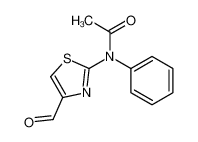 N-(4-Formyl-1,3-thiazol-2-yl)-N-phenylacetamide 91973-74-9