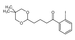 4-(5,5-dimethyl-1,3-dioxan-2-yl)-1-(2-iodophenyl)butan-1-one 898785-54-1