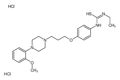85868-77-5 structure, C23H34Cl2N4O2S