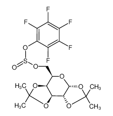 171253-42-2 perfluorophenyl (((3aR,5R,5aS,8aS,8bR)-2,2,7,7-tetramethyltetrahydro-3aH-bis([1,3]dioxolo)[4,5-b:4',5'-d]pyran-5-yl)methyl) sulfite