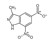 3-Methyl-5,7-dinitro-1H-indazole 647853-23-4