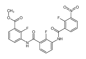 1360997-22-3 structure, C22H14F3N3O6