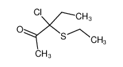 303186-51-8 spectrum, 3-chloro-3-(ethylthio)-2-pentanone