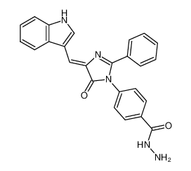 134248-34-3 structure, C25H19N5O2