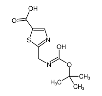 2-[(tert-butoxycarbonylamino)methyl]thiazole-5-carboxylic acid 185804-36-8