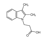 3-(2,3-dimethylindol-1-yl)propanoic acid 40313-28-8