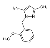 2-(2-Methoxy-benzyl)-5-methyl-2H-pyrazol-3-ylamine 957313-20-1