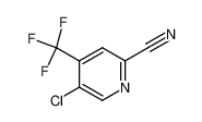5-chloro-4-trifluoromethylpyridine-2-carbonitrile 1156542-28-7