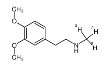 152561-88-1 structure, C11H14D3NO2