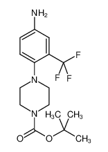 4-(4-氨基-2-三氟甲基苯基)-哌嗪-1-羧酸叔丁酯