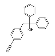 10517-66-5 4-(2-hydroxy-2,2-diphenylethyl)benzonitrile