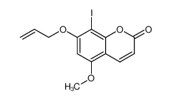 78045-69-9 8-iodo-5-methoxy-7-prop-2-enyloxychromen-2-one