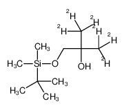 1189732-27-1 structure, C10H18D6O2Si