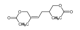 2,5-dimethylhex-2-ene-1,6-diol,diacetate 71172-53-7