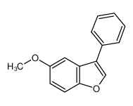 5-甲氧基-3-苯基苯并呋喃