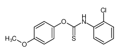 86317-30-8 O-(4-methoxyphenyl) N-2-chlorophenylthioncarbamate