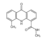 126479-84-3 spectrum, 9,10-dihydro-N,5-dimethyl-9-oxo-4-acridinecarboxamide