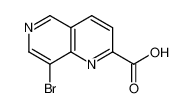 8-BROMO-1,6-NAPHTHYRIDINE-2-CARBOXYLIC ACID 197507-55-4