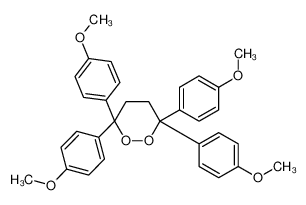 3,3,6,6-tetrakis(4-methoxyphenyl)dioxane 68313-25-7