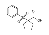 1-(苯基磺酰基)环戊烷羧酸