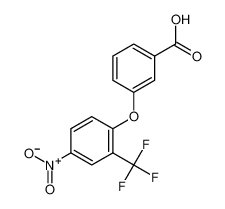 3-[4-nitro-2-(trifluoromethyl)phenoxy]benzoic acid