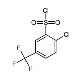 2-Chloro-5-(trifluoromethyl)benzene-1-sulfonyl chloride 54090-08-3