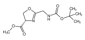 182120-88-3 spectrum, methyl (S)-2-(((tert-butoxycarbonyl)amino)methyl)-4,5-dihydrooxazole-4-carboxylate