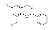 6-Chloro-8-(chloromethyl)-2-phenyl-4H-1,3-benzodioxine 92436-45-8