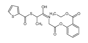 84856-28-0 structure, C19H19NO6S2